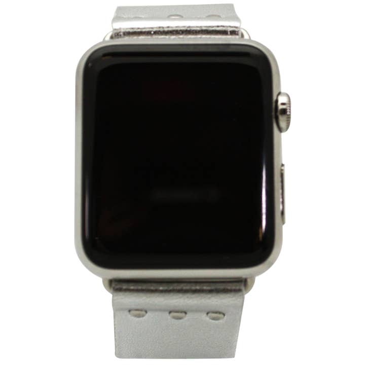 Time World USA - Wholesale Watch Band/Strap - Unisex - Metallic Snap-Button Apple Watch Band