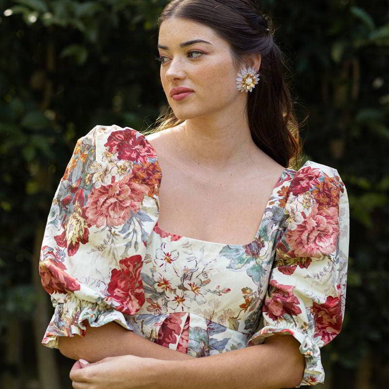 ACUS - Vente Clous d'oreille - Boucles d'oreilles Nelumbo Rose2