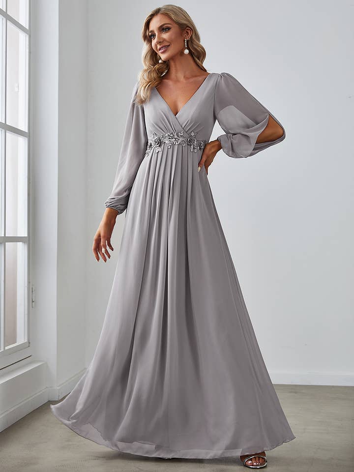 Ever-Pretty - Wholesale Gown – Women's - 2 Style Elegant Chiffon Bridesmaid Dress95
