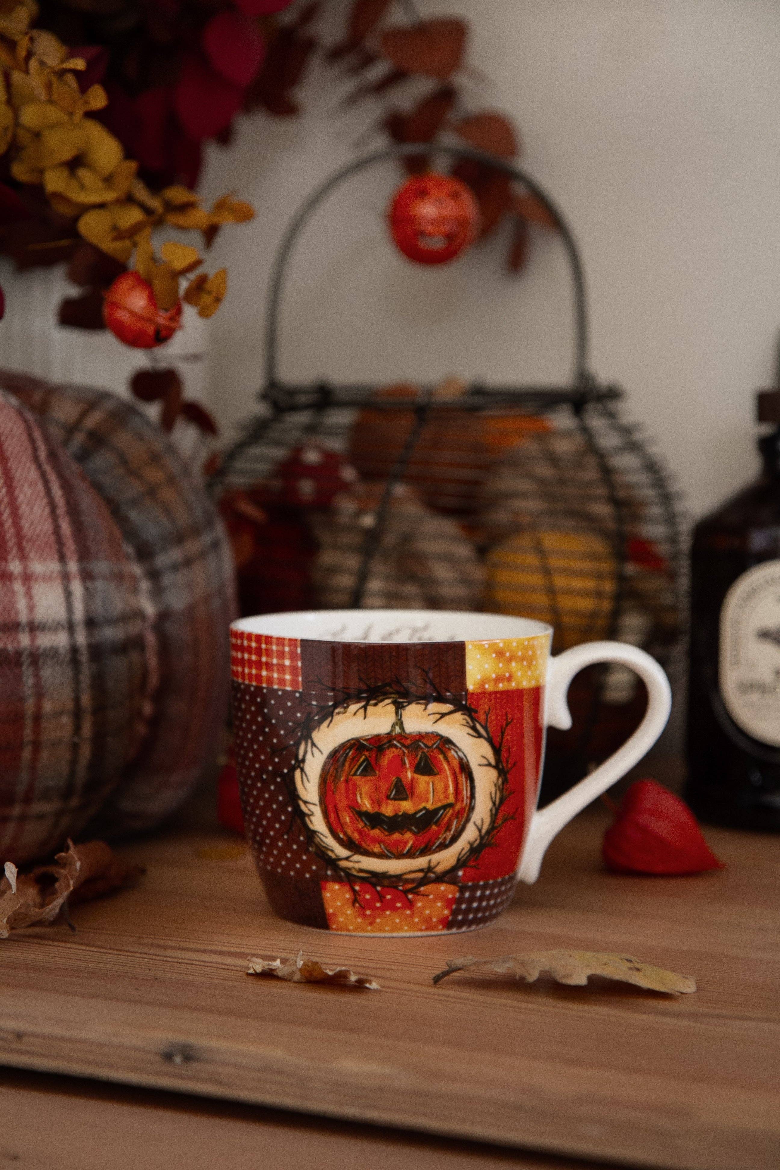 CAROFROMWOODLAND - Wholesale Coffee Mug - Pumpkin Halloween mug5