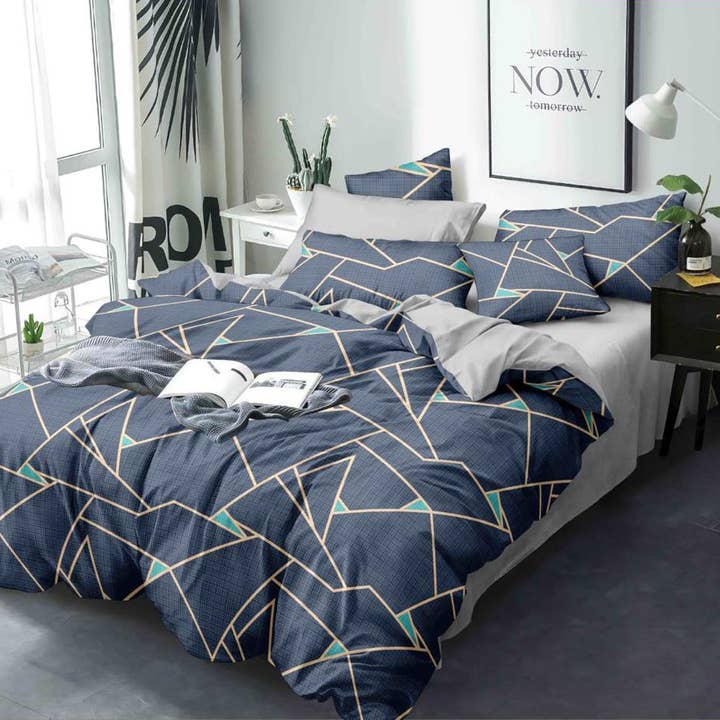 Multi Printed Home Quilt Sets Designer Bedspread for wholesale by Miniapparels