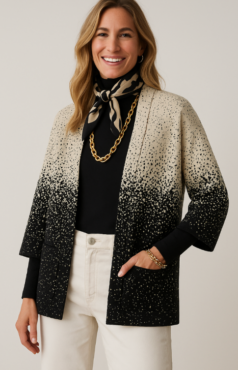 J'envie - Wholesale Coat - Women's - The Salzburg Ombre Coat4