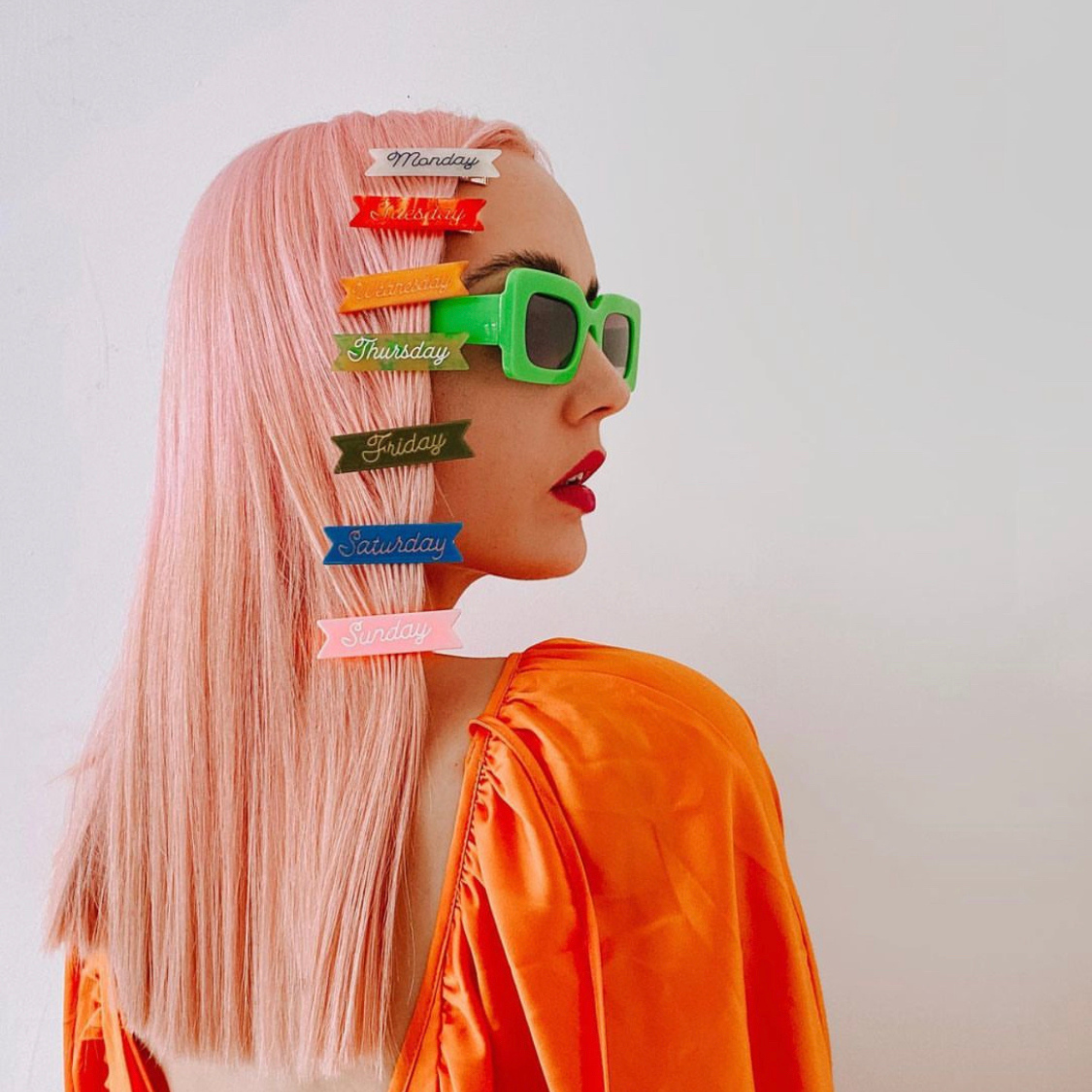 Eugenia - Wholesale Haarclip - Dames - Dagen van de week haarspeldjes - Leuke leuke haaraccessoires4