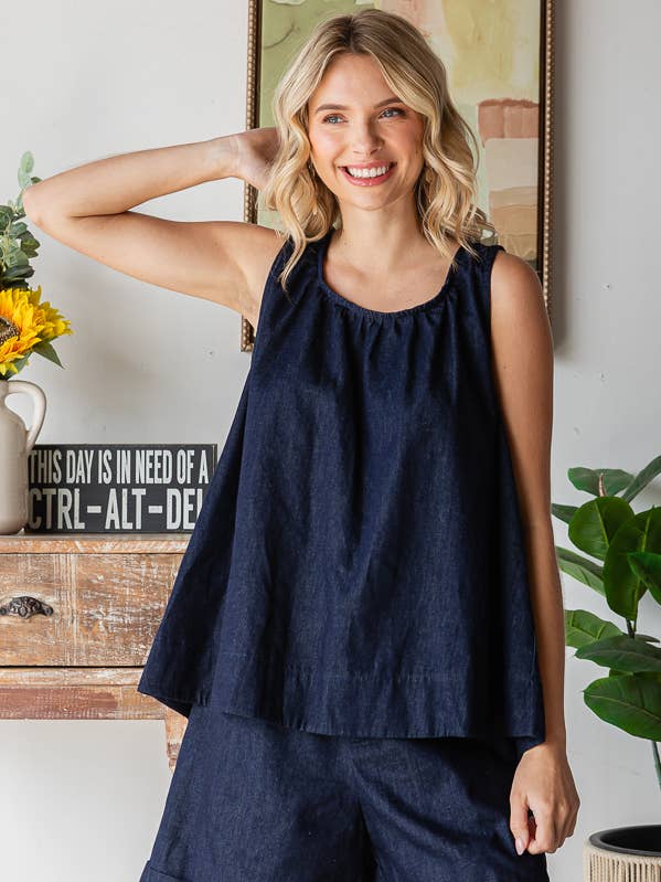 miroh - Wholesale Top & Pant Set (NOT Loungewear) - Women's - DENIM SET