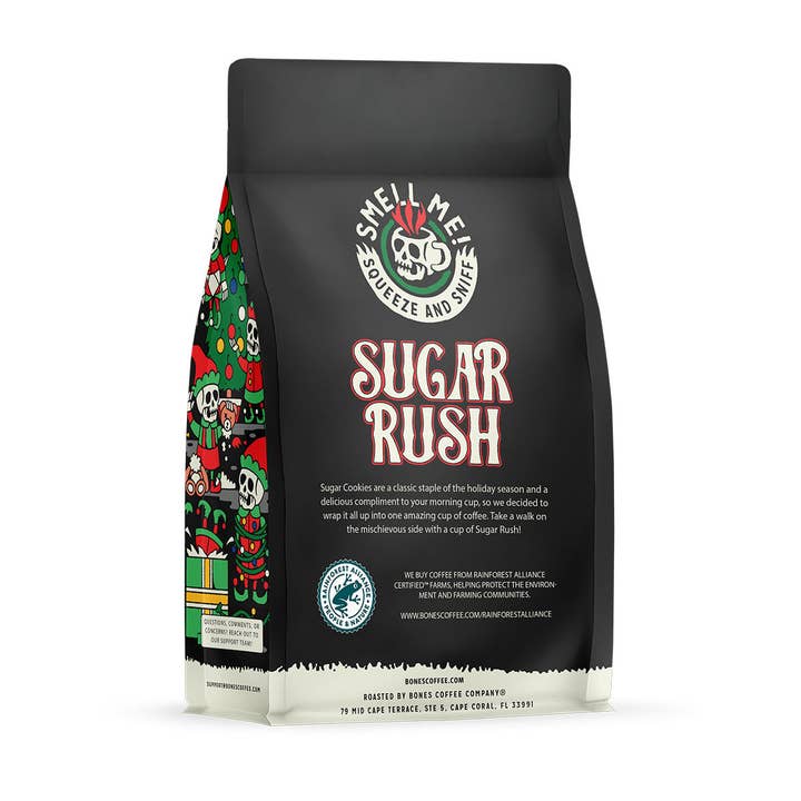 Bones Coffee Company - Wholesale Coffee Beans - Sugar Rush Christmas Coffee | 12oz | Whole Bean & Ground6