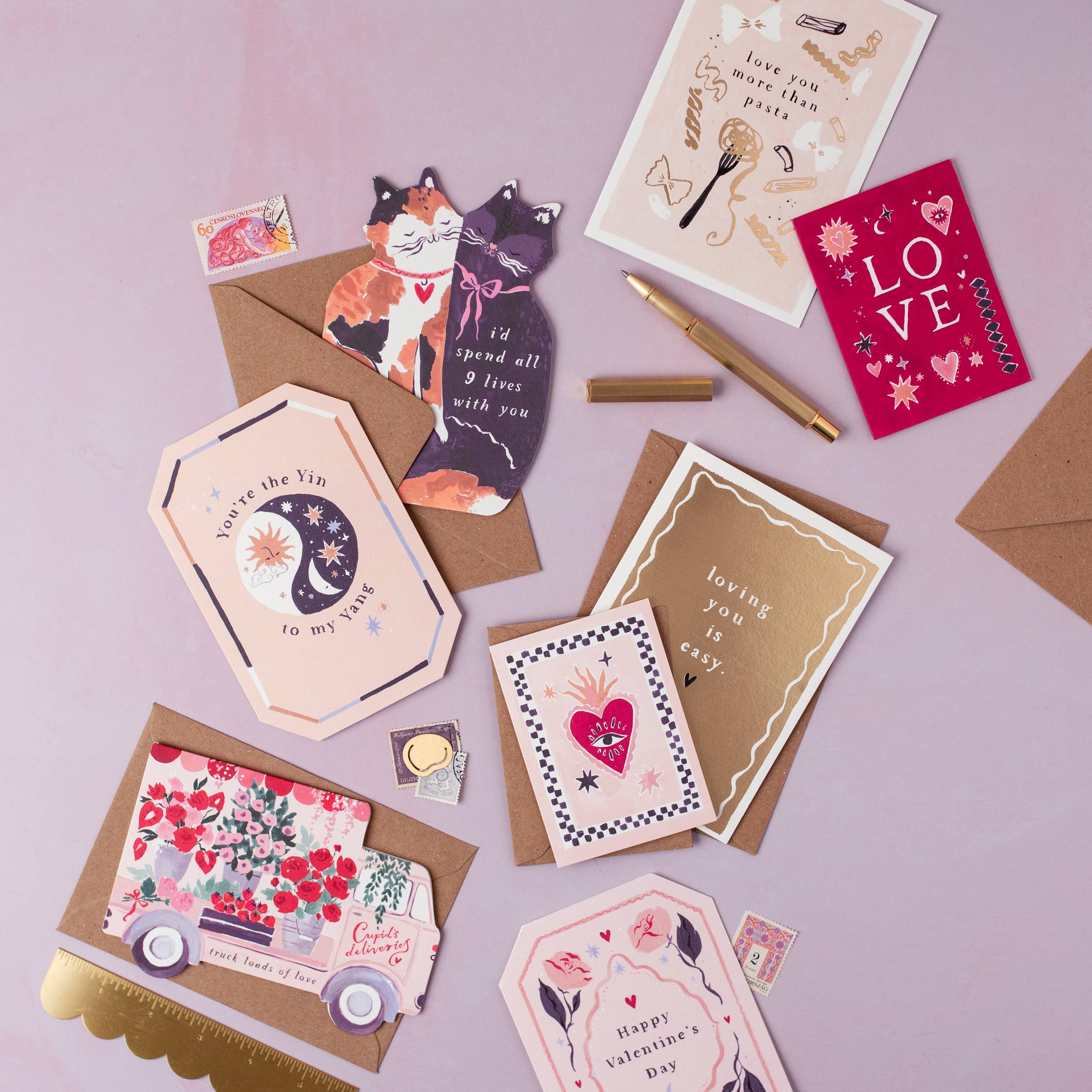 Sister Paper Co. - Wholesale Valentine's Day Card - Truck Loads of Love Card | Valentine’s Day Greeting Cards3