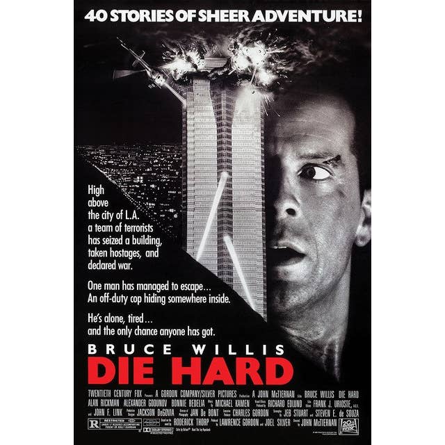 Posters Wholesale – wholesale Poster – Die Hard Original Movie Poster One Sheet Size 24X36