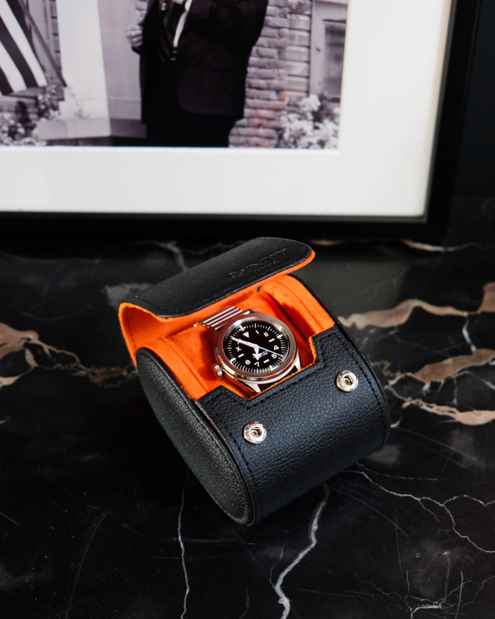 Maison Scarlett - Wholesale Jewelry Box/Organizer - James 1-slot PU leather watch box13