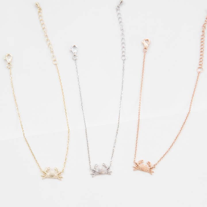 Lovoda - Wholesale Charm/Dangle Bracelet - Maryland Crab Bracelet (18K & 24K Gold)5