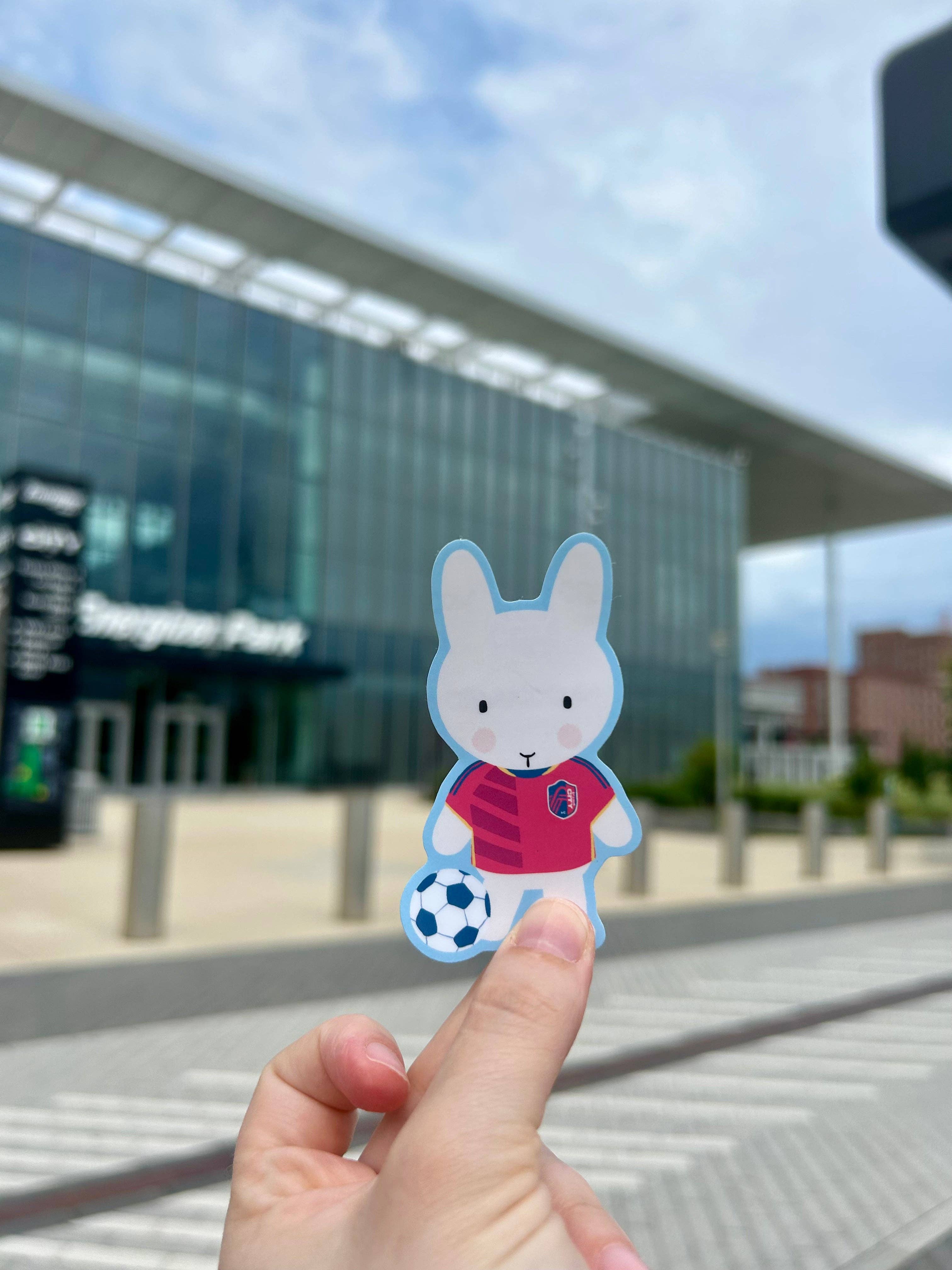 Clem & Co. - Wholesale Sticker - Saint Louis City Soccer Clem the Bun Sticker5