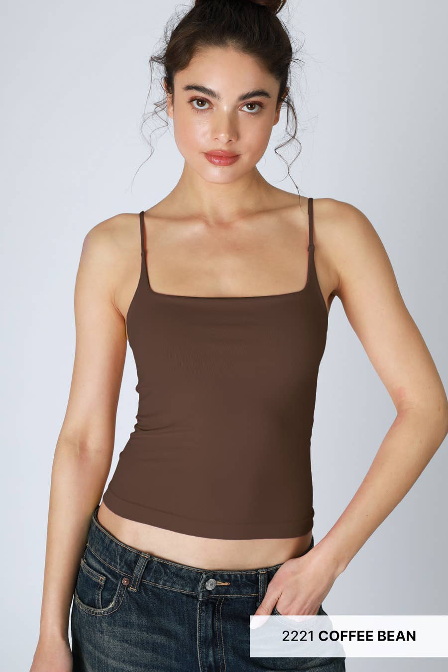 NIKIBIKI - Wholesale Camisole - Women's - NS8372- Clean Line Square Cami20
