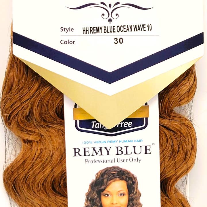AEsthetic – wholesale Hårförlängningar – REMY BLÅ NYA OCEAN VÅG5