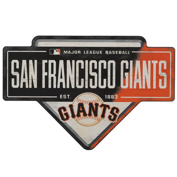 San Francisco Giants Base Wall Decor for wholesale by Open Road Brands, LLC
