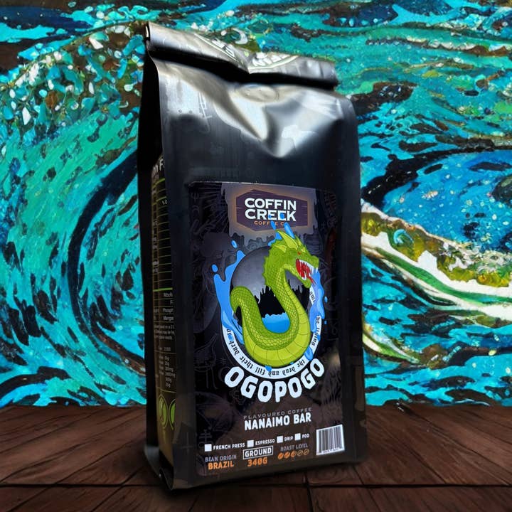 Coffin Creek Coffee – wholesale Kaffebönor – Ogopogo - Nanaimo Bar Smak0