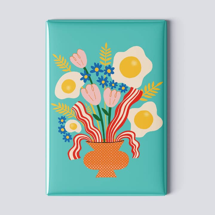 Aimant - Bukett brunch bacon & ägg för wholesale av Studio Toute