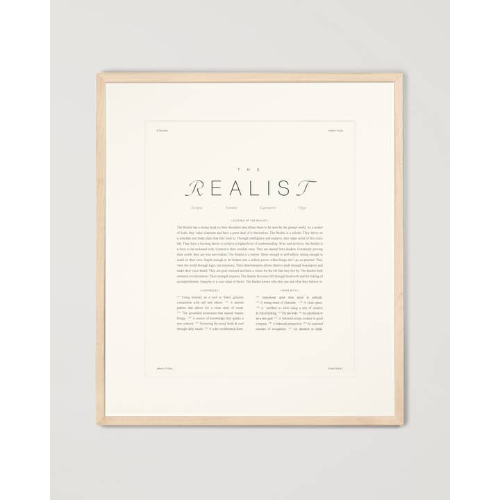 Wilde House Paper - Wholesale Art Print - The Realist Art Print