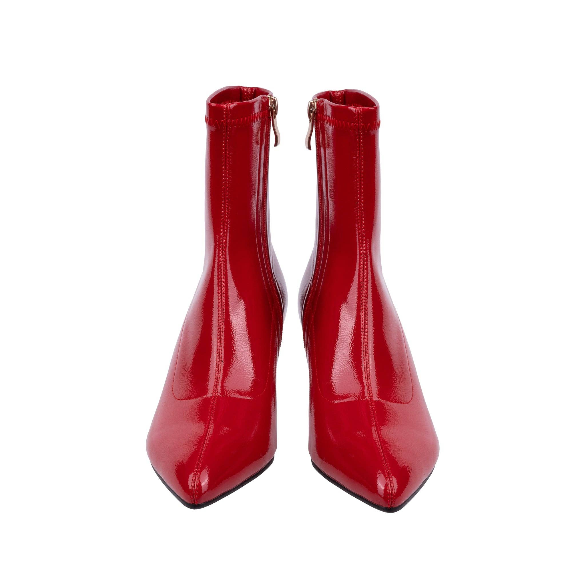 LADY COUTURE – Botins - Mulher por atacado – Botinha de salto metálico com círculo metálico Ninety Union GREECE1