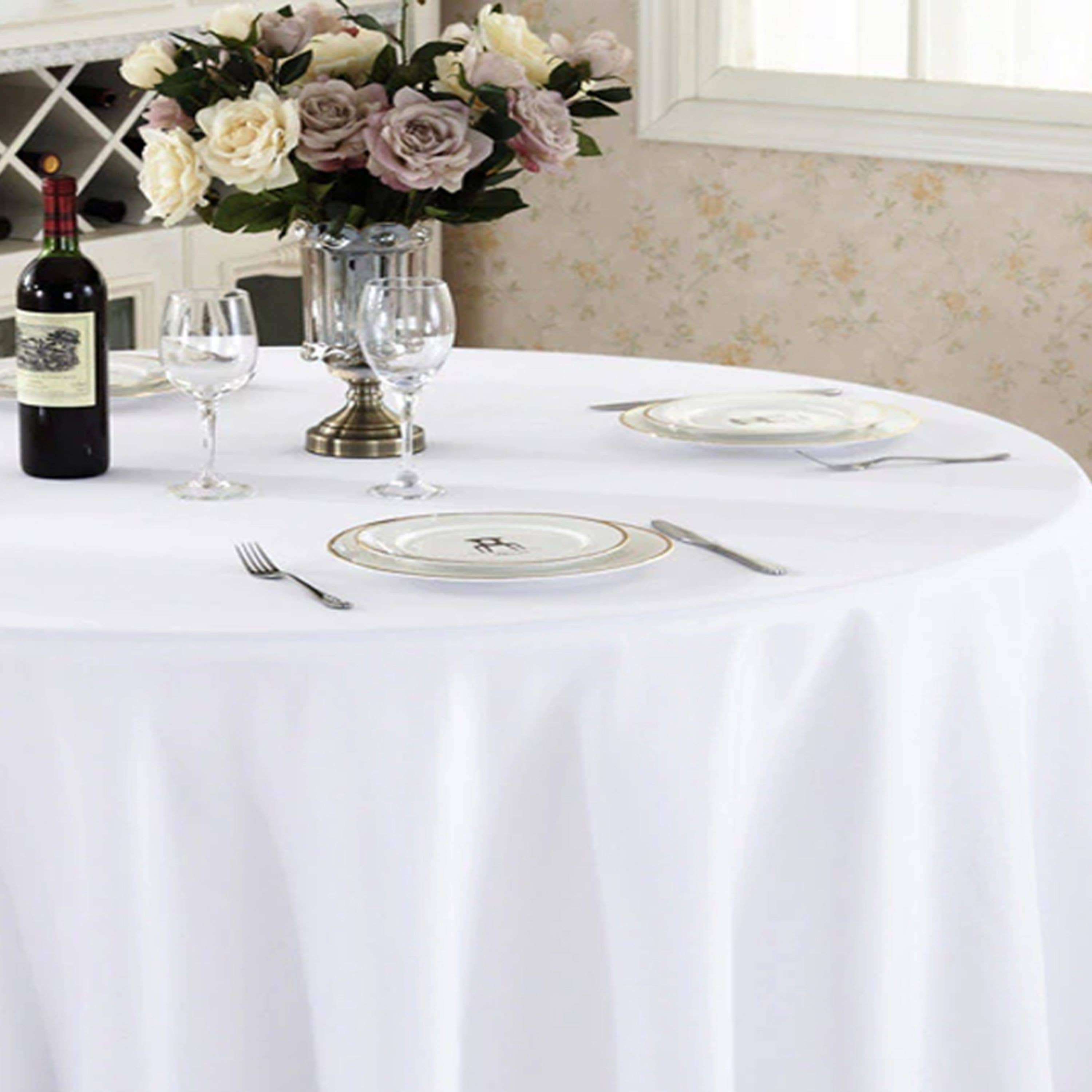 WHITE Hotel Tablecloth for wholesale on Faire4