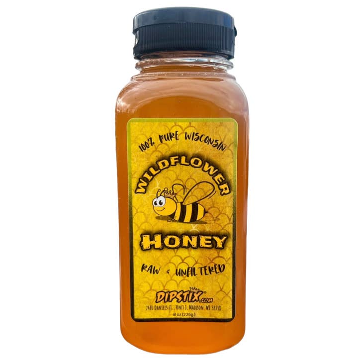 Wildflower Honey - Rauw en ongefilterd voor wholesale door DIPSTIX