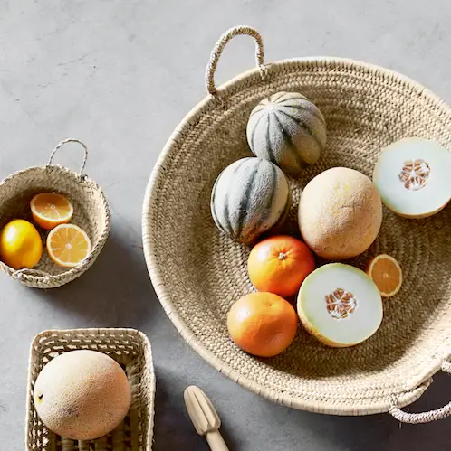 HandmadeBestSeller - Wholesale Basket - MOROCCAN LARGE WOVEN PLATE, Natural Table Basket1