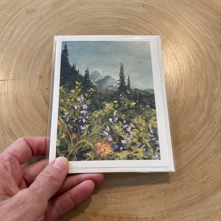 Emily Livengood Art - Wholesale Everyday Greeting Card - Backcountry Greeting Card1