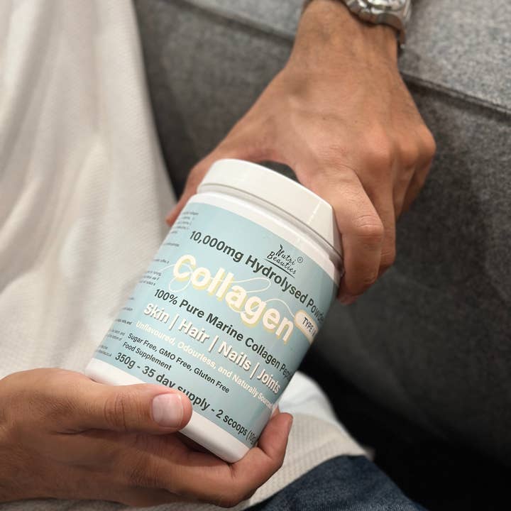 Nutri Beauties – wholesale Protein/superfood powder – NUTRI BEAUTIES Pure Marine Collagen Peptides Powder 10,000Mg2