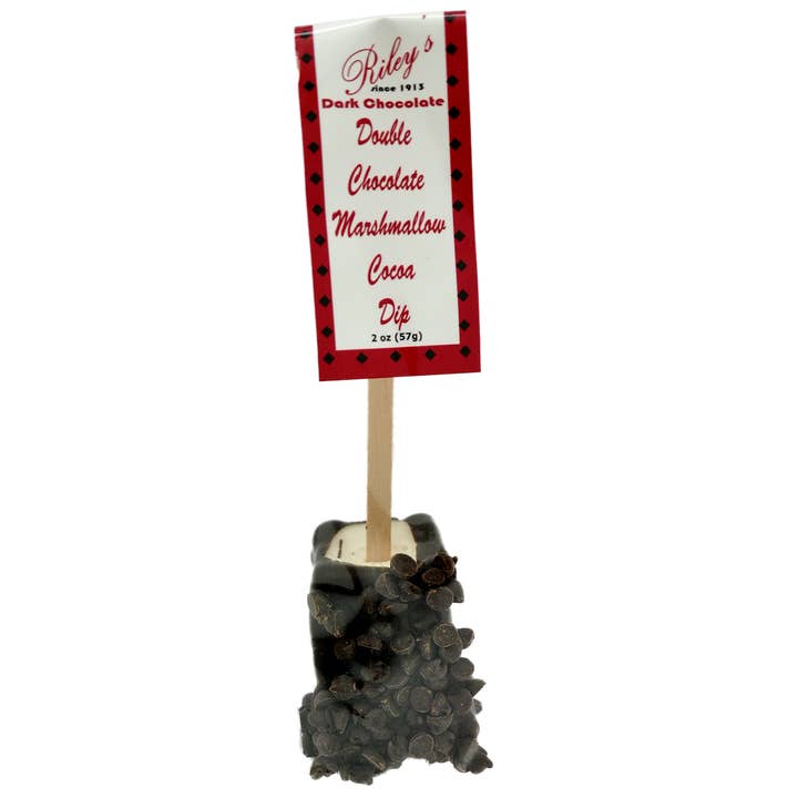 Marshmallow Cocoa Dips - Double Chocolate Only for wholesale by Spokandy Chocolatier