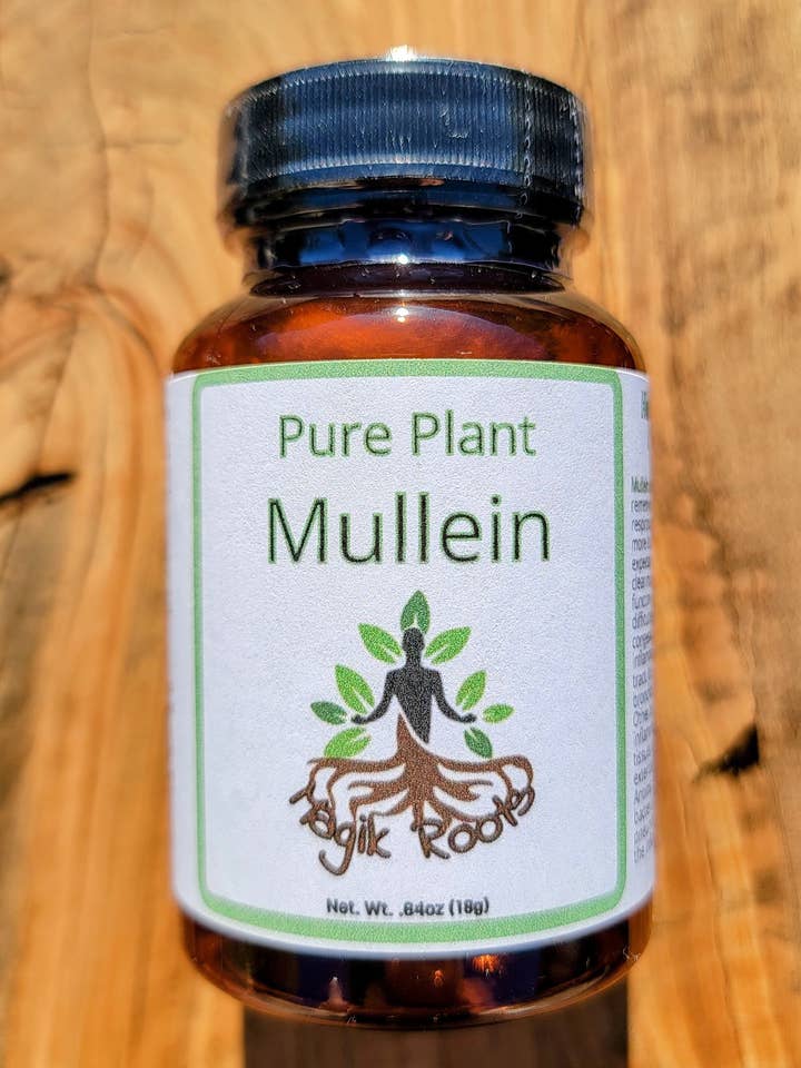 30 capsules véganes de molène pure pour la vente par Magik Roots