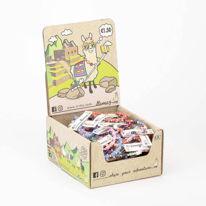 Llamaz Classic - set van 50 Trrtlz armbanden in lama-vorm voor wholesale door Trrtlz