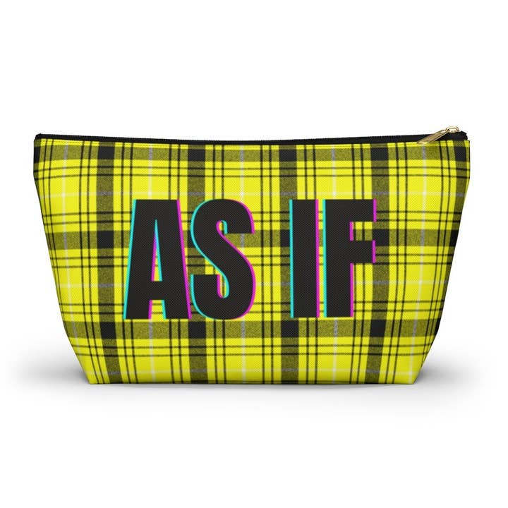 Alsof grote accessoirehoes, make-upkoffer, koppeling, clueless accessoirehoes, accessoirezakje, reistas met T-bodem, cosmetische tas voor wholesale door QuotesOn LLC