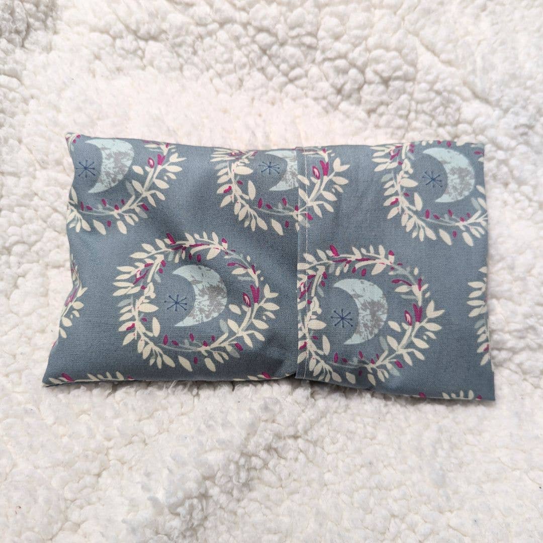 Two Birds Eco Shop - Wholesale Spa/Therapy Pillow - Weighted Aromatherapy Eye Pillow - Moons0
