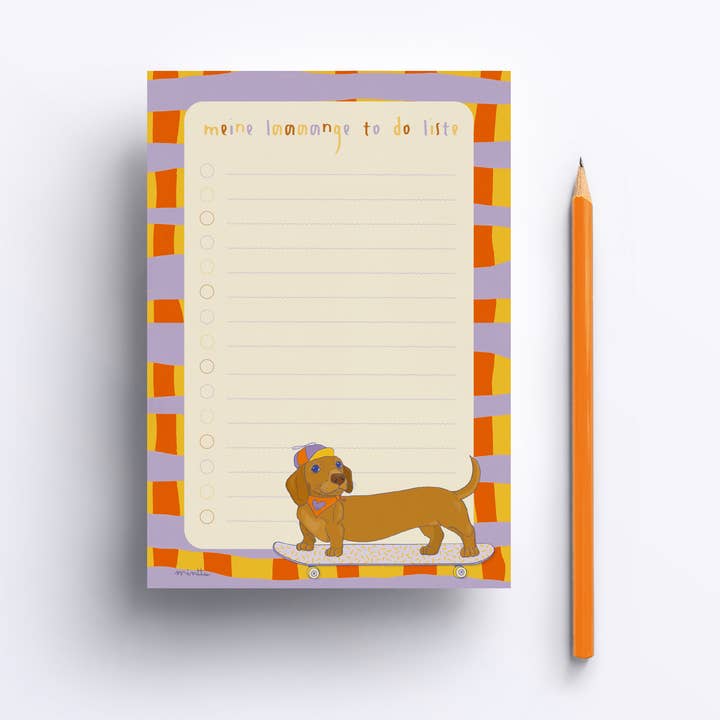 minttu illustrations - Wholesale Notepad - Notepad, To Do List "My loooong To Do List"0