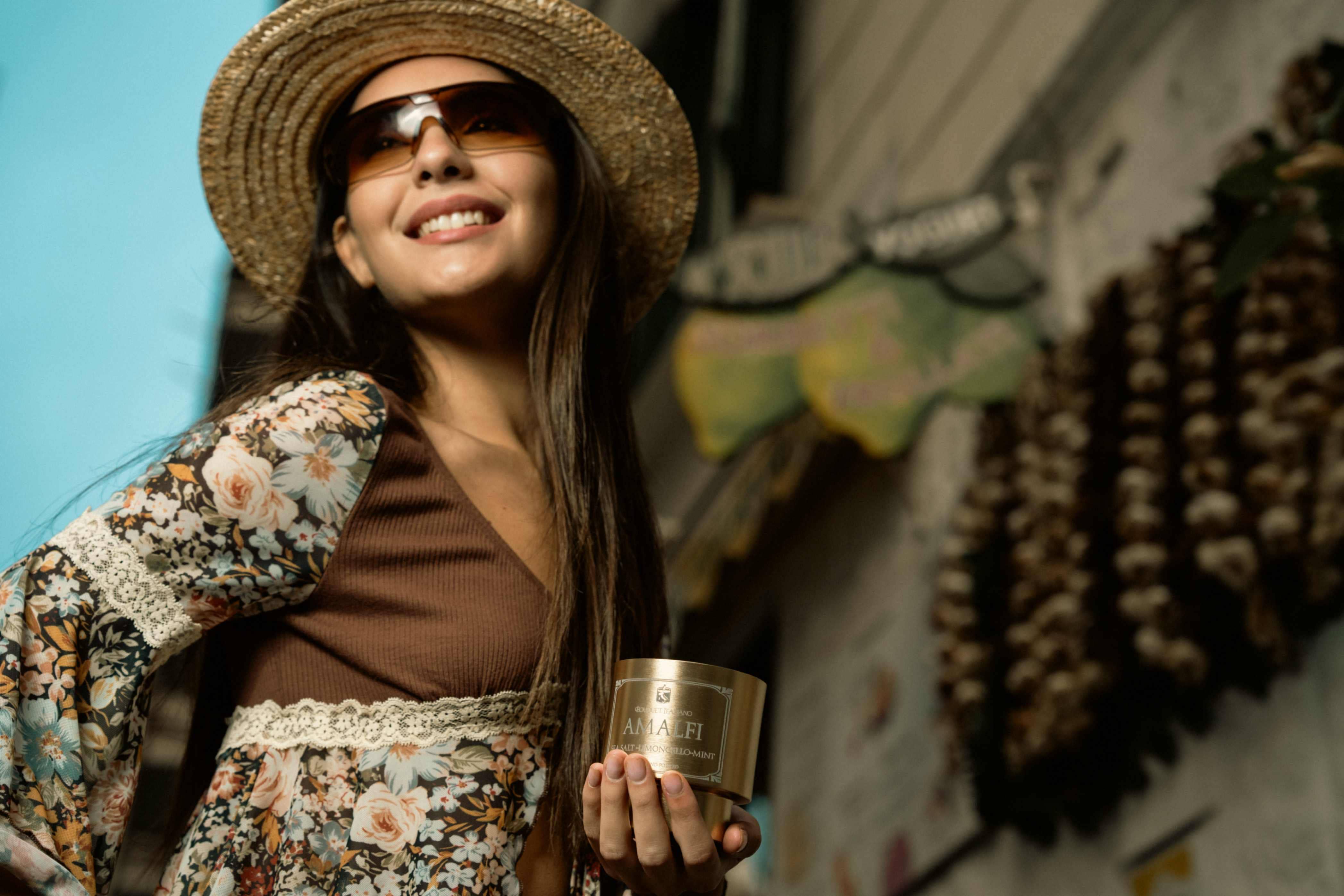 BouquetItaliano – wholesale Jar/filled candle – Amalfi Luxury Scented Candle – Italian Coastal Inspired35