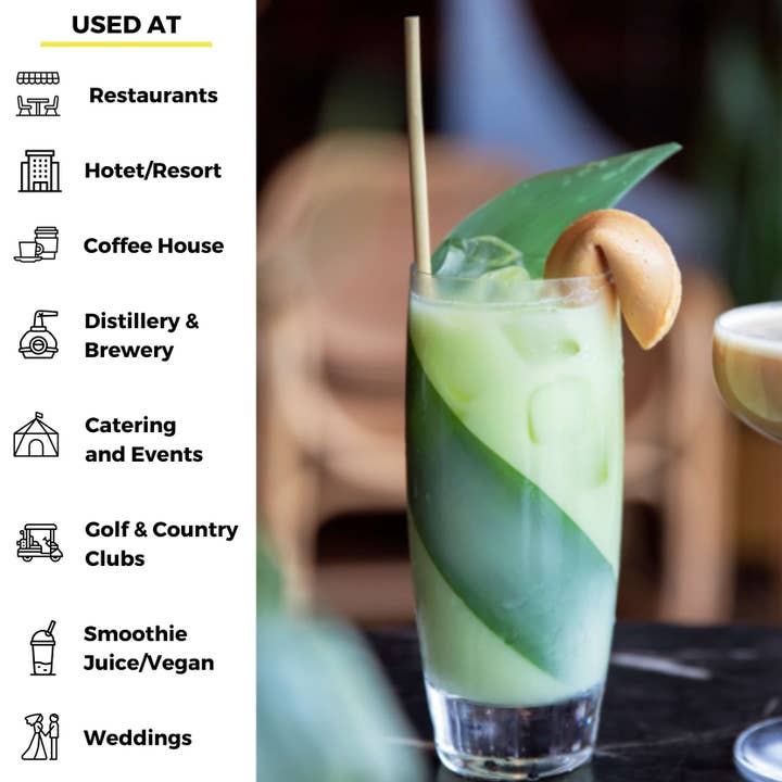 Holy City Straw Company - Wholesale Drinking Straw - Tall Wheat Drinking Straws | Inner Pack of 10 boxes | 50ct.