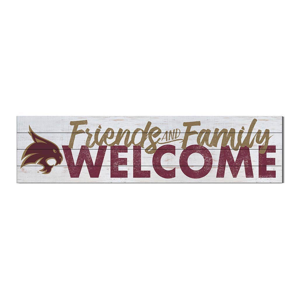 KH Sports Fan - Wholesale Wall Sign - 40x10 Welcome Texas State Bobcats0