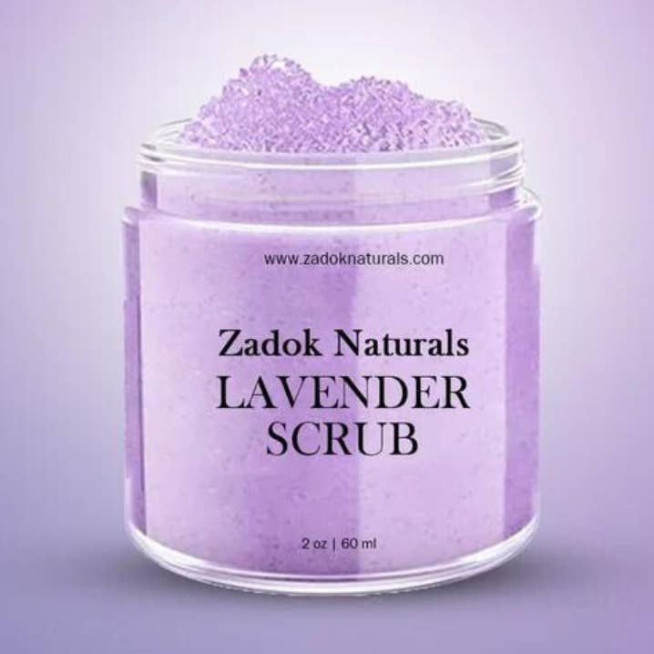 ZADOK NATURALS Lavendelscrub – Exfolieer & Kalmeer de Huid voor wholesale door ZADOK NATURALS