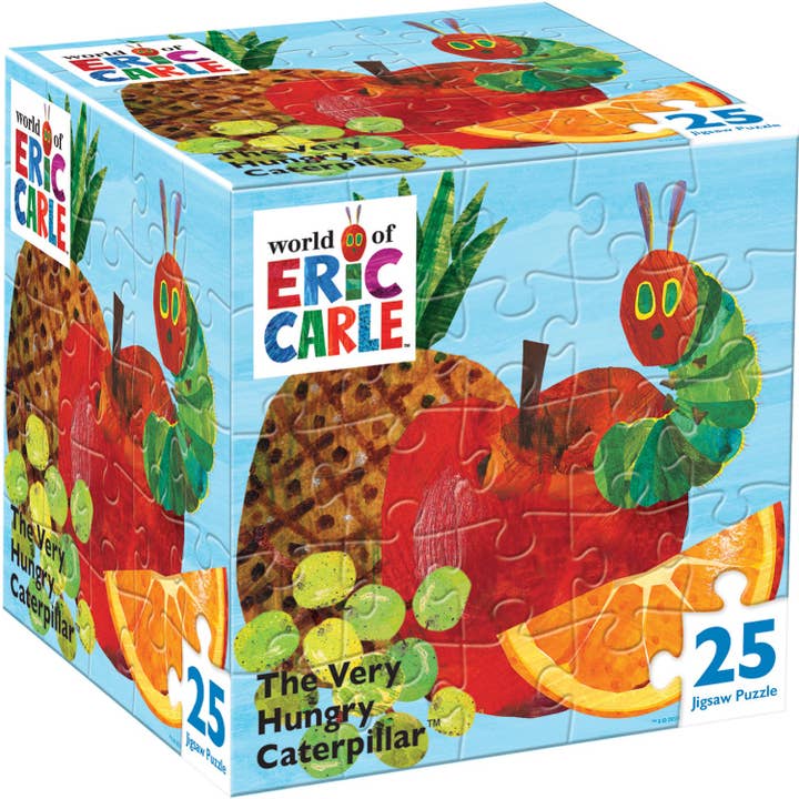 Masterpieces Puzzles - Wholesale Puzzle - Kids - World of Eric Carle - Hungry Caterpillar 25 Piece Puzzle