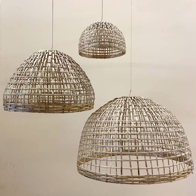 ByBazz – Engroshandel Lampeskærm – Lamp Sri naturel i bambus2