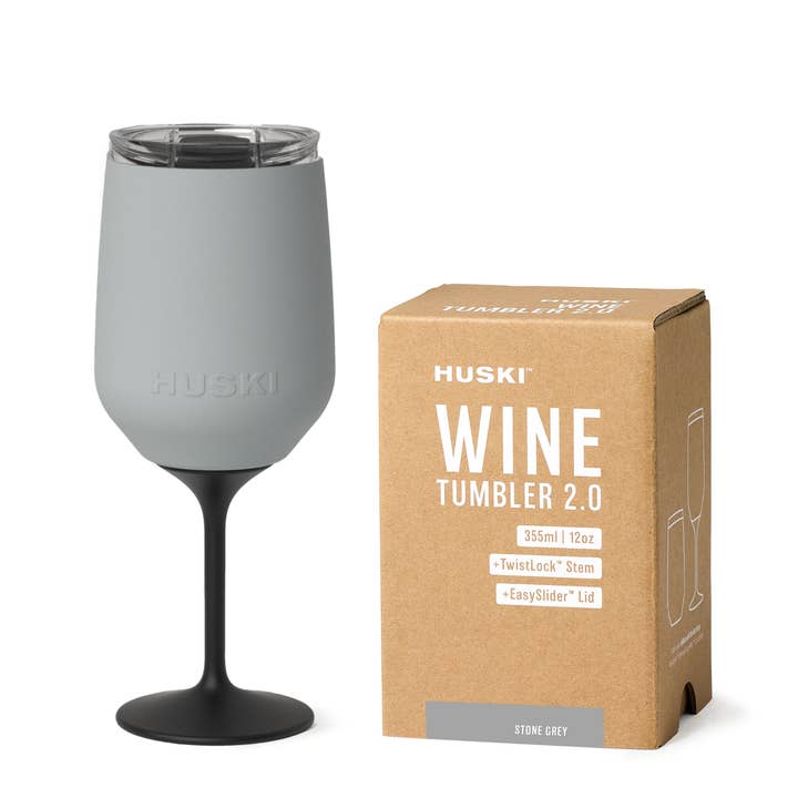 Huski Wine Tumbler 2.0 - Stone Grey and other Purchase Wholesale beer bottles and caps. Free Returns & Net 60 Terms on Faire trending on Faire.