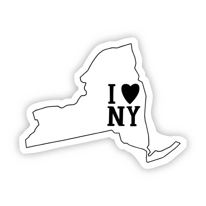 I Love New York Sticker for wholesale by Big Moods