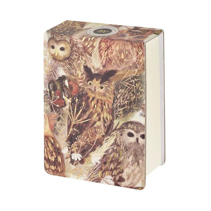 A7 Tear-Away Notepad - Owls for wholesale by BV by Bruno Visconti