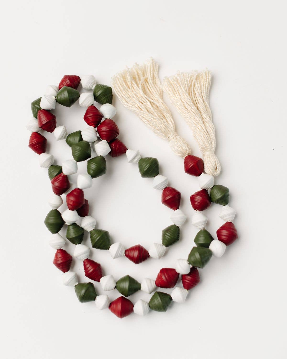 Vi Bella - Wholesale Bunting/Garland - Chunky Paper Bead Garland w/ Tassles2