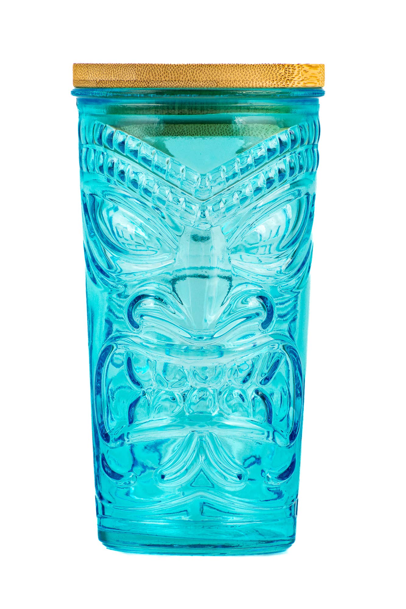 10 Strawberry Street - Wholesale Drinking Glass/Cup - Tiki Glass Sipper, Blue0