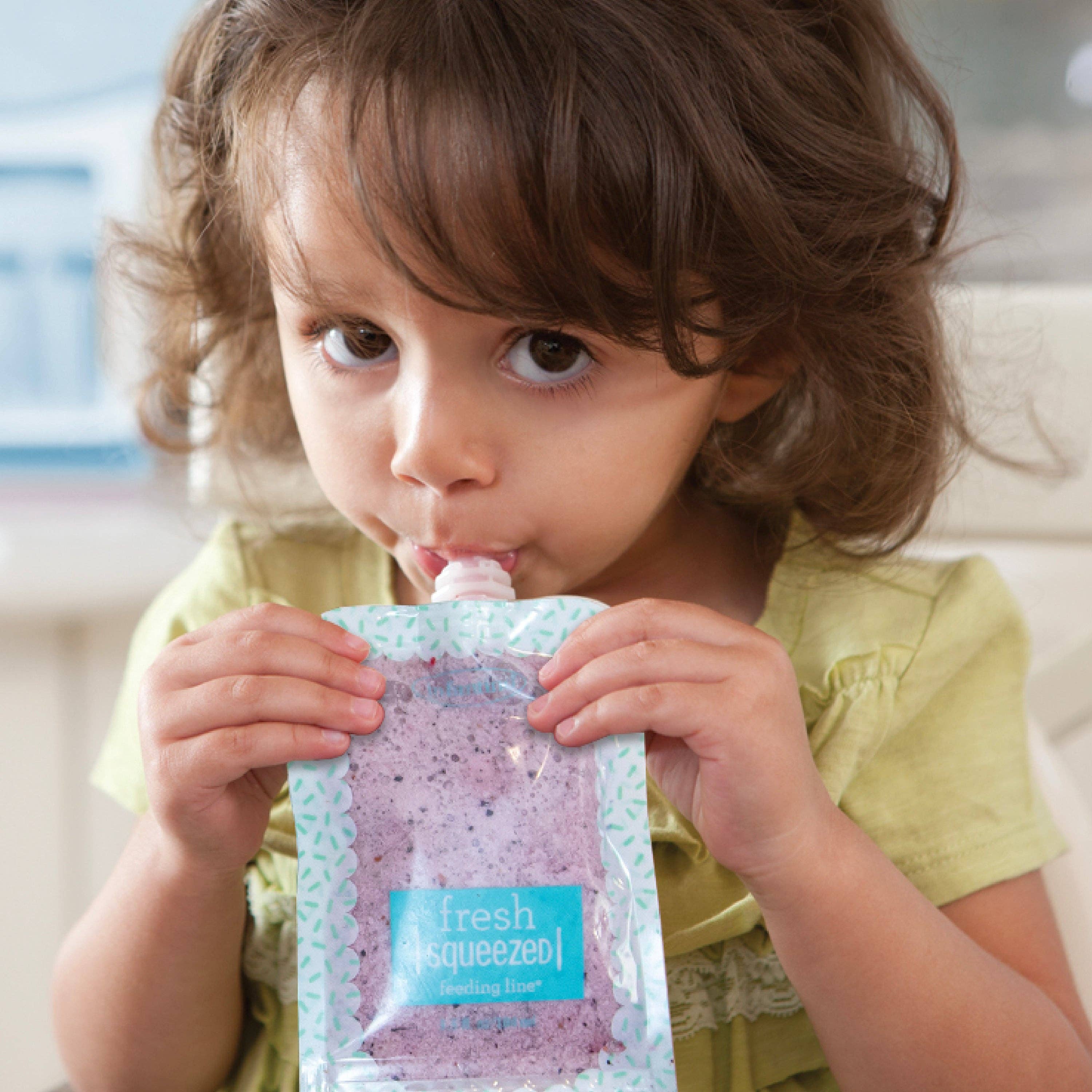 Infantino - Wholesale Baby Food Mill - Baby - 25-Pack Reusable Squeeze Pouches8