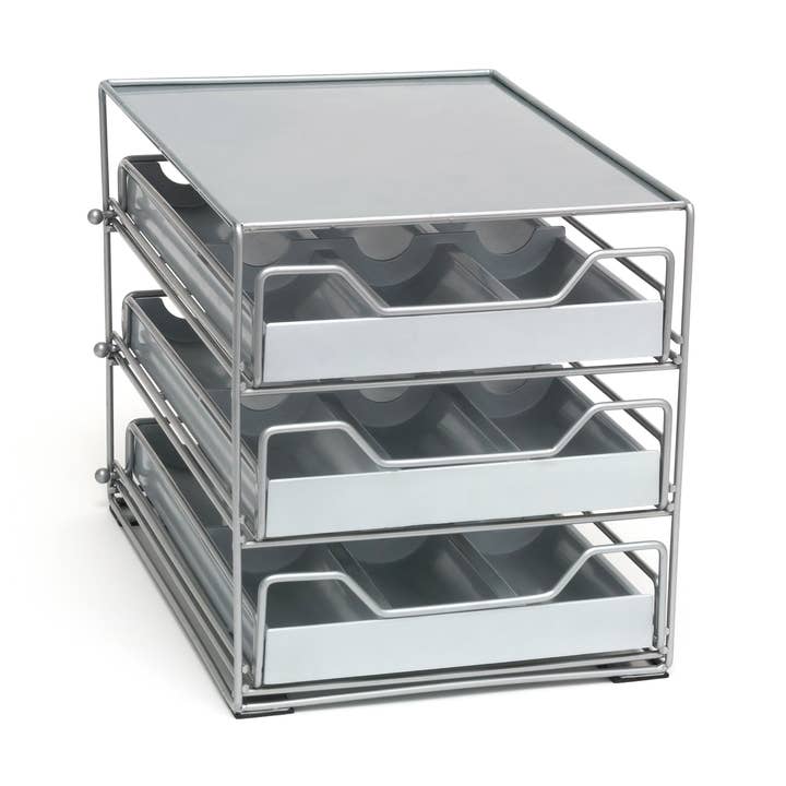 3-Tier Tilt-down Spice Drawer - 18 bottles for wholesale by Lipper International