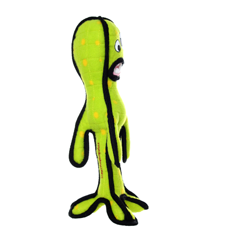 Tuffy Dog Toys - VIP Products – Großhandel Plüschtier – Hund – Tuffy Alien G6 - Grünes, robustes, langlebiges Hundespielzeug1