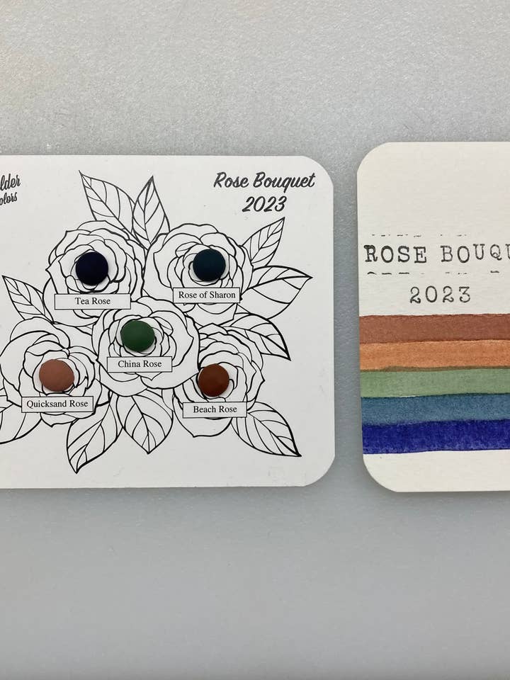 Rose Bouquet Dot kaart voor wholesale door Boulder Colors