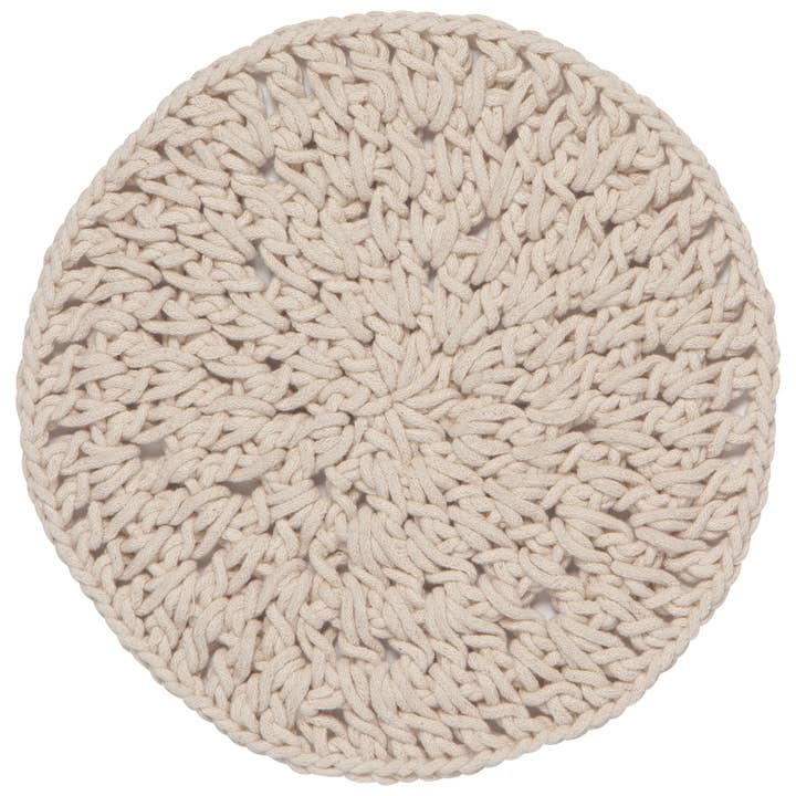 Natuurlijke geknoopte onderzetter voor wholesale door Danica Brands