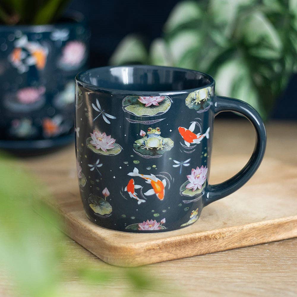 Something Different Wholesale - Wholesale Coffee Mug - Pond Print Mug