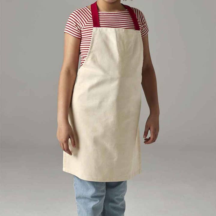 Pierre Francis – wholesale Apron – Kids – Westford Mill - Fairtrade Kids Craft Apron7